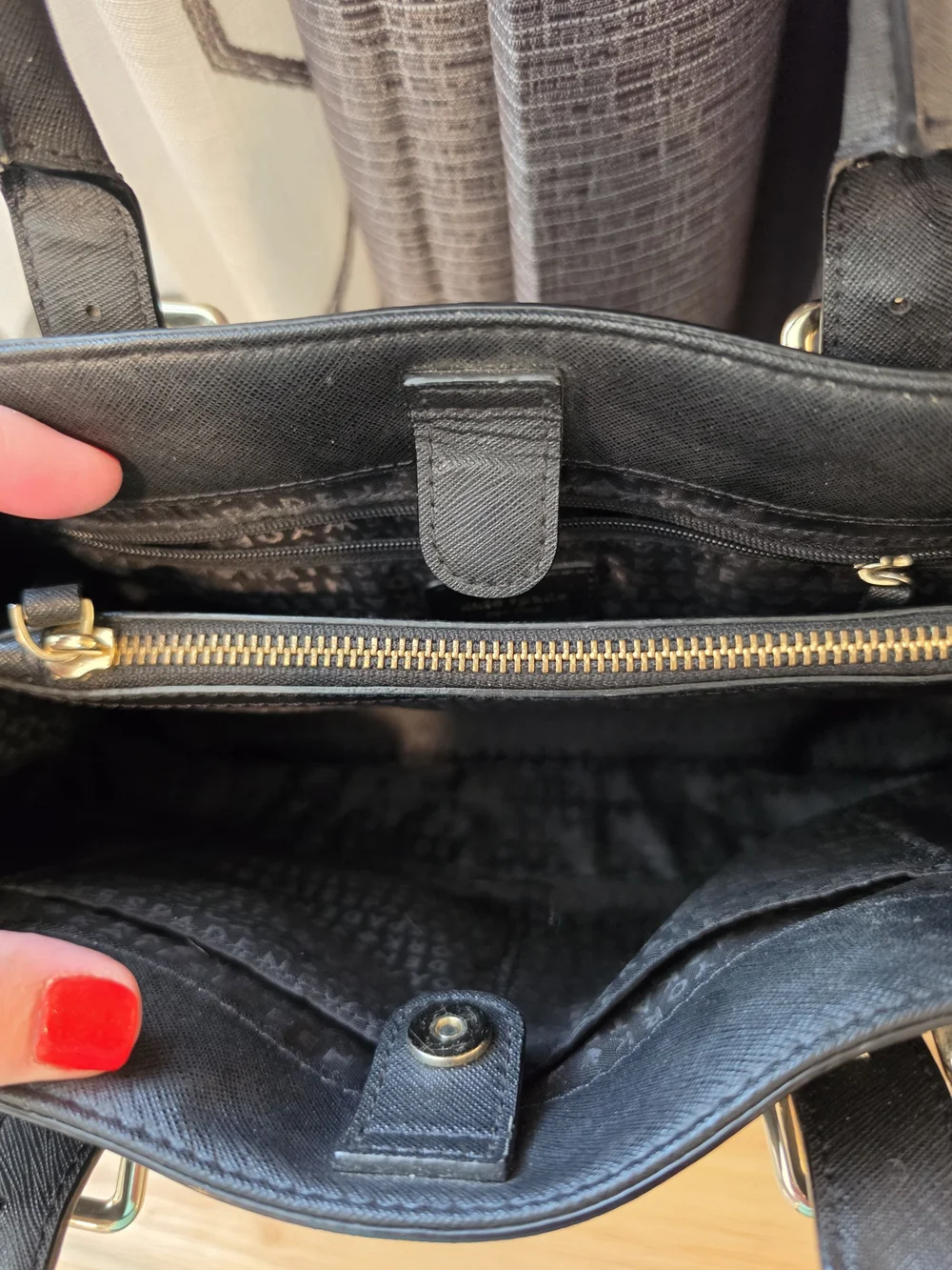 kate spade sleek black